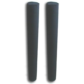 Mad Dog Boat Trailer Guide Pole Pad and Cover with Capped Ends | 36 Inch | Black | Heavy Duty UV Fade Proof Canvas | Set of Two