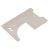 2 PCS Firefighter Door Opener Tool 0.7mm Thick Multifunctional Stainless