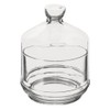 Vilde Lemon Glass Container with Lid, Lemon Bell, Glass Bell,