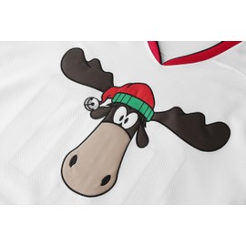 YWIES Griswold #00 Movie Christmas Hockey Jerseys Stitched Letters and Numbers S-XXXL White