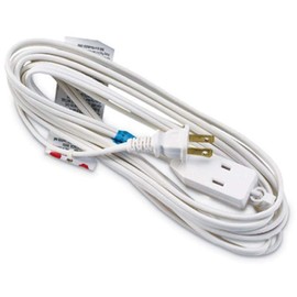 Master Electrician 09413ME 12-Feet Cube Tap Extension Cord, White