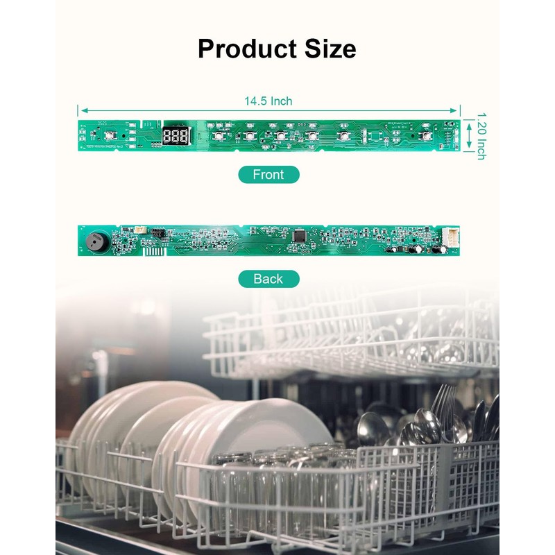 WD21X31910 WD21X23461 User Interface Control Board Fit for GE Dishwasher,