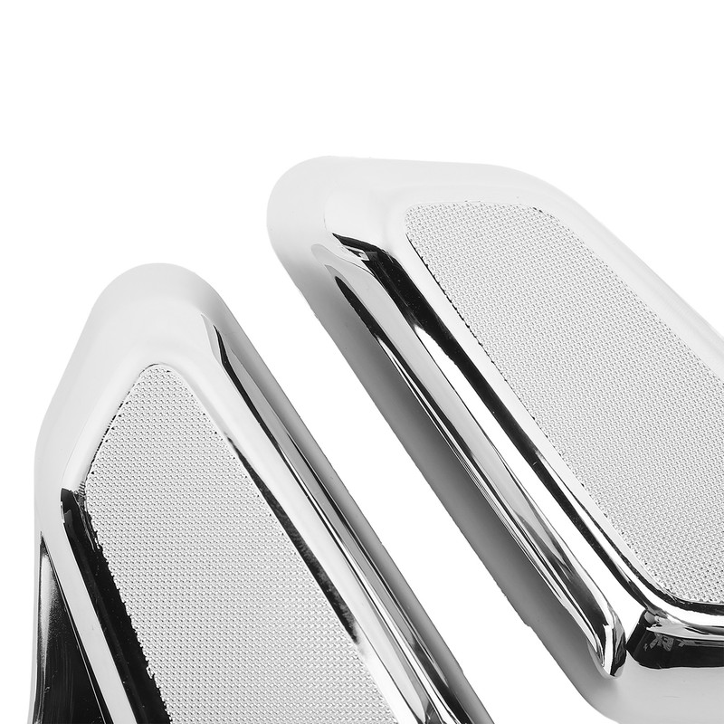 1 Pair Motorcycle Rear Foot Rest Electroplated Plastic Passenger Foot