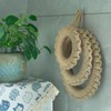 Jute Woven Coaster, Round Woven Trivet for Hot Dishes, Handwoven