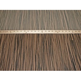 Macassar Ebony Composite Wood Veneer 24" x 24" raw no Backing 1/42" Thick # EFW