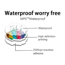 50 Pcs Purple Flowers PET Stickers Purple Floral Reusable Transparent Vinyl Waterproof PET Stickers for Water Bottles Luggage Laptop Snowboard Phone Decor for Teens Girls