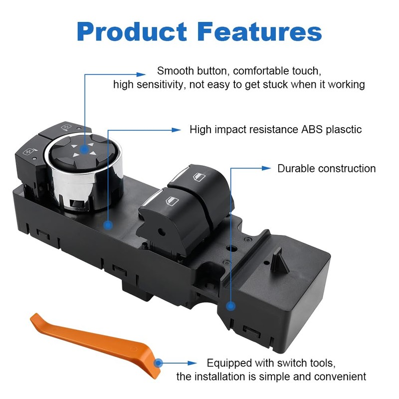 WMPHE Window Switch Compatible with Ford Mustang 2015 2016 2017