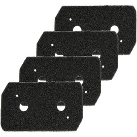 12007650 Foam Filter Replacement Filter for Bosch Siemens Series 4 Series 8 Homeprofessional Isensoric Heat Pump Dryer Base Filter 228 x 128 mm Filter Mat Replacement Filters (Pack of 4)