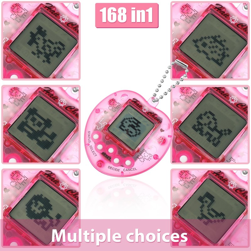 Jerify 36 Pieces Virtual Electronic Digital Pet Toys Retro Handheld