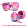 Flavery 3D Printed Flying Dragon in Egg - Rainbow Dino