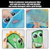 HDGSAFD 2 Pieces Dinosaur Shaped Storage Bag, Bathroom Storage Bag,