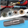Pipe Extractor Set, 6-Piece Heavy Duty Steel Broken Pipe Extractors