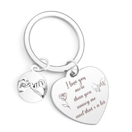 Gifts for Boyfriends,Husband Gifts,Valentines Gifts for Boyfriend Keyring,Gifts for Girlfriend,Gifts for Wife Couples,Presents for Boyfriend Birthday Gifts Ideas,Fiance Gifts for Him Anniversary
