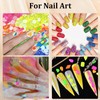 Blinginbox 150pcs Nail Art Rhinestones Crystal AB Flatback Round Rhinestones