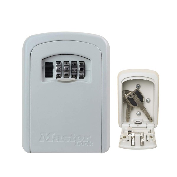 MASTER LOCK Key lock box [Medium size] [Wall mounted] - [White] 5401EURDCRM - Key Safe