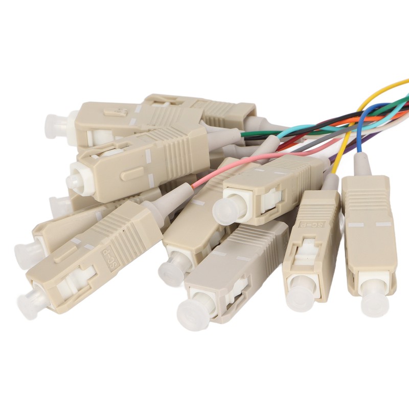 Fiber Optic Cable 1 Meter 12 Strand Multimode Low Insertion