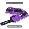 Henkelion 1 Pair 10 Lbs Adjustable Ankle Weights For Women
