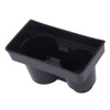 Center Console Cup Holder Insert Cell Phone Drinks Storage Box