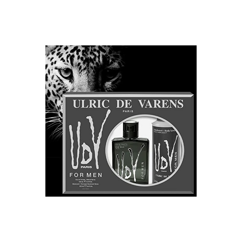 Ulrik de Varens UDV Men’s Eau de Toilette, Pack of