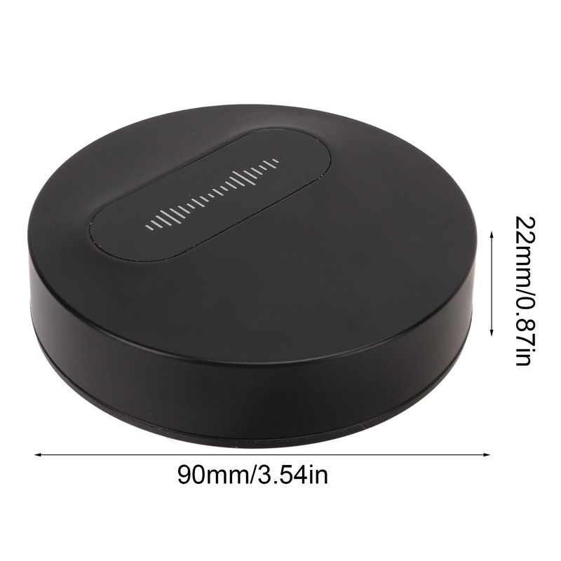 Black Wireless Doorbell Self Powered Waterproof Door Bell with 58