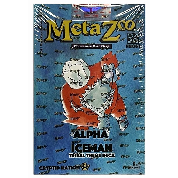 MetaZoo Cryptid Nation - Tribal Theme Deck (Alpha Iceman) (2nd Edition)