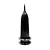 VonBueren Grave Vase with Ground Spike, Pack of 2, Black,