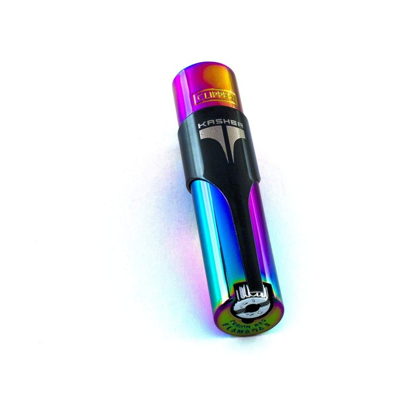 Kasher’s Metallic Lighter with Multipurpose Lighter Tool - A Stunning