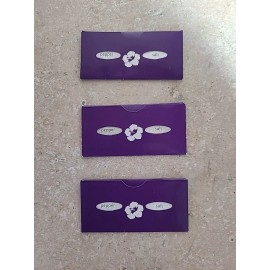 (3 Packs) Hawaiian Airlines In Flight Meal Salt & Pepper Packs 2001-2017 Pualani