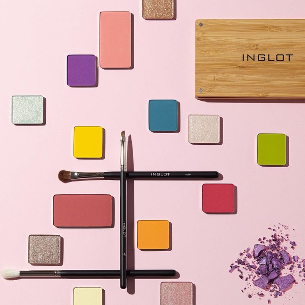 Inglot Makeup Brush Ideal for Eyeliner, Browliner and Creamy Eyeliner