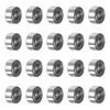 sourcing map 20pcs MR52ZZ Deep Groove Ball Bearings 2x5x2.5mm Chrome