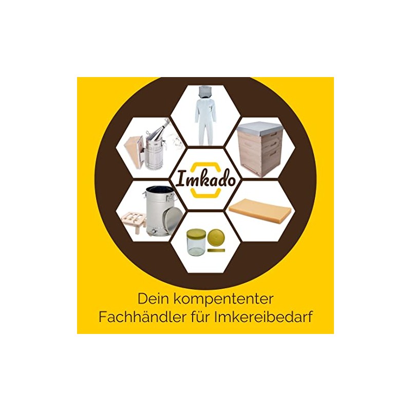 Imkado Beekeeping Gloves Cowhide Leather (9)