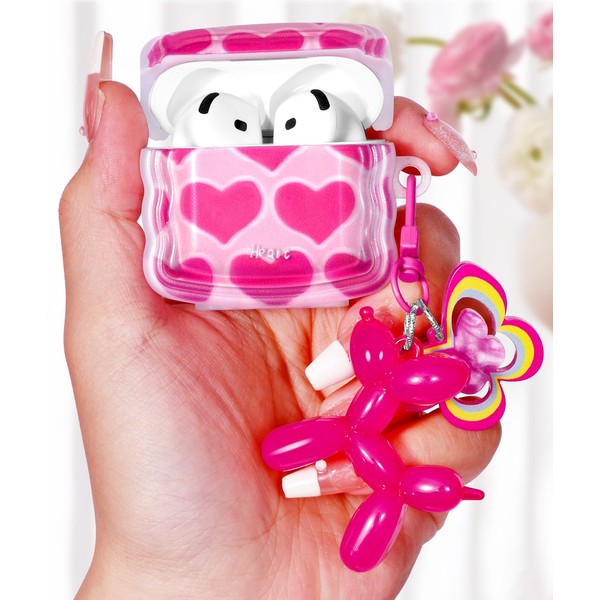 Boaretiu for Airpods 4 Case 2024 for Women Girls Girly