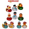 Waddlers Santa Rubber Duck Bigger 5", Brand, Rubber Ducky Christmas