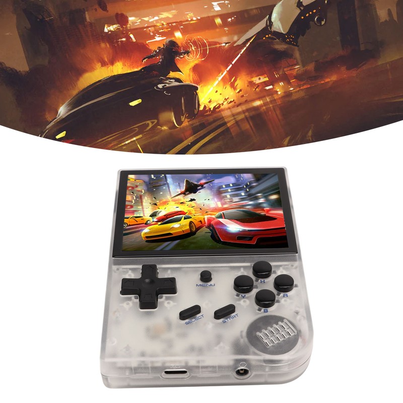 RG35XX Handheld Game Console Various Games Clear Images 3.5in Screen
