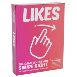 Outset Media Likes Card Game The Game Where You Swipe Right - Create Hilarious Dating Profiles - Ages 18 and Up