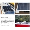 4pcs Solar Panel Corner Bracket Anti UV ABS Solar Panel