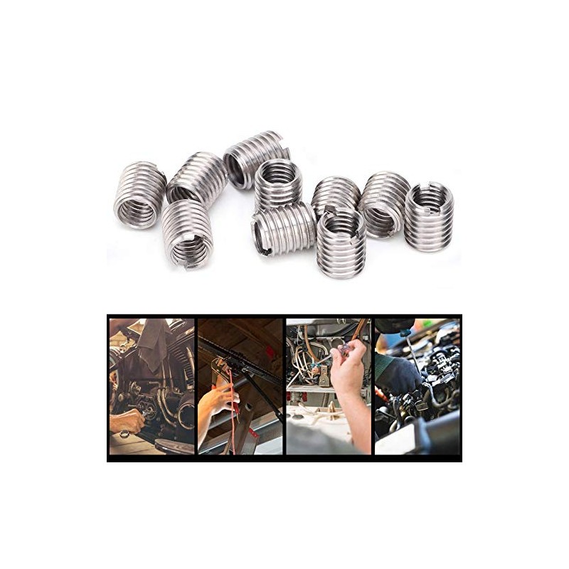 Insert Nut Thread Repair Sleeve, Thread Adapter M10 M8, Screw
