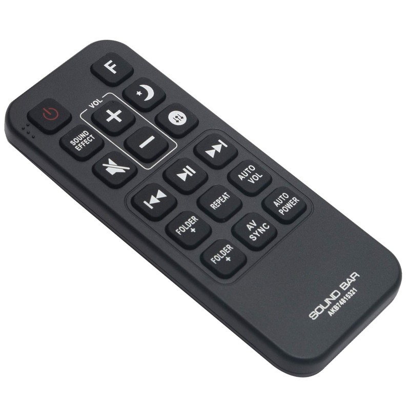 AKB74815321 Replacement Remote Control fit for LG Soundbar SH5B SJ5Y