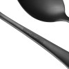 48-Piece Black Stainless Steel Flatware Set Food-Grade 8 Steak Knives