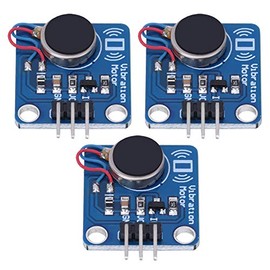 Módulo de Motor de Vibración DC 5V 9000 RPM, Alta Velocidad para Proyectos DIY, 3 Piezas