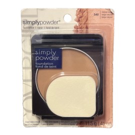 Covergirl Simply Powder Foundation # 540 Natural Beige 11.5 g / .41 oz