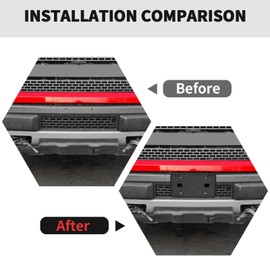 RT-TCZ License Plate Holder Front License Plate Frame Mount Bracket Accessories for Ford F150 SVT Raptor 2010-2014,for Ford Ranger 2001-2005