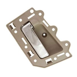 ADVANCE IGNITION Compatible with Jeep 2005-2011 Grand Cherokee Front Left Inside Interior Door Handle Tan Beige Chrome BJ0001 2005 2006 2007 2008 2009 2010 2011