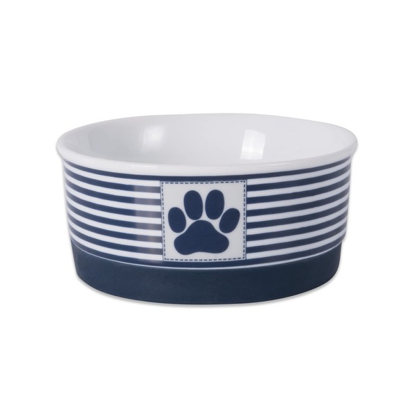 Bone Dry Paw & Patch Ceramic Pet Collection, Small Bowl,