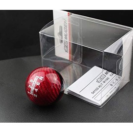 Mugen Red Carbon Fiber Shift knob 6 Speed for Honda CR-Z Civic Accord S2000 FA5