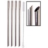 4 POINT END BOBA Straw Stainless Steel Extra Wide 1/2"