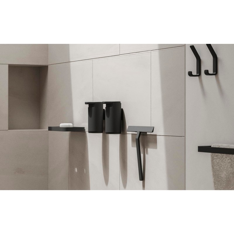 Zone Denmark Rim Wall Mounted Soap Dispenser Diameter 8.5 cm