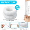 BLMHTWO 30PCS Finger Bandages, Cotton Tubular Finger cots, Elastic Finger