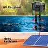 Solar Cable Entry Gland with 10Ft 10AWG Solar Extension Cable