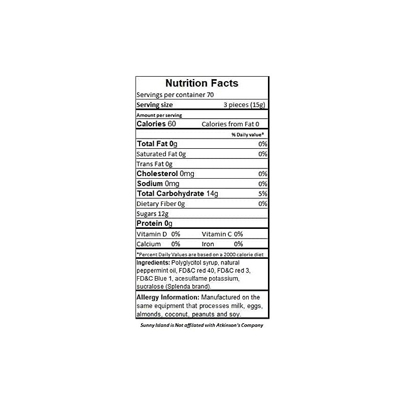 Peppermint Red & White Cylinder Shaped Mint Candy Twists -